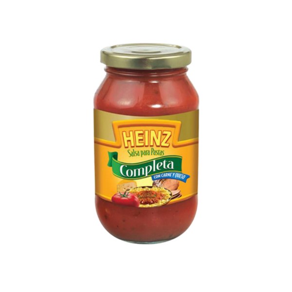Heinz Salsa Completa Carne Y Queso 495g