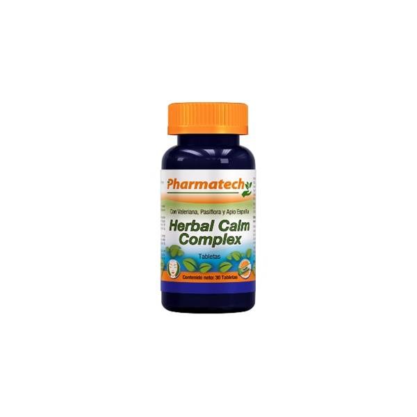 Herbal Calm Complex x 30 Tabletas - Pharmatech