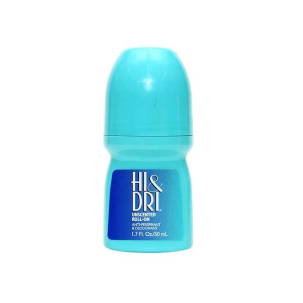 Hi-Dri Desodorante Roll-On Unscented 50ml