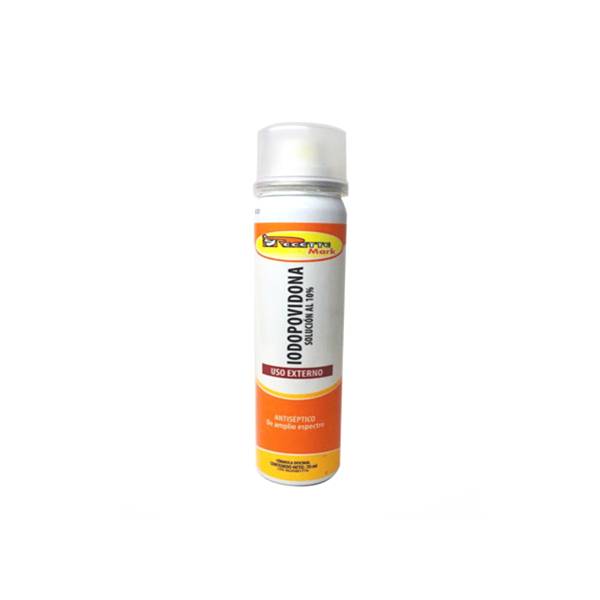 Iodopovidona Aerosol Al 10% x 70ml - Reccettemark