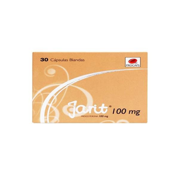 Jarit Progesterona 100mg x 30 Cápsulas - Procaps
