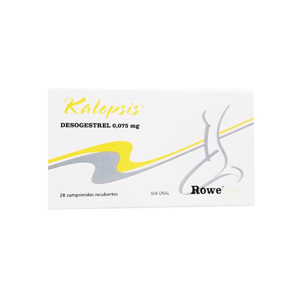 Kalopsis Desogestrel 0.075mg x 28 Comprimidos - Rowe Fem