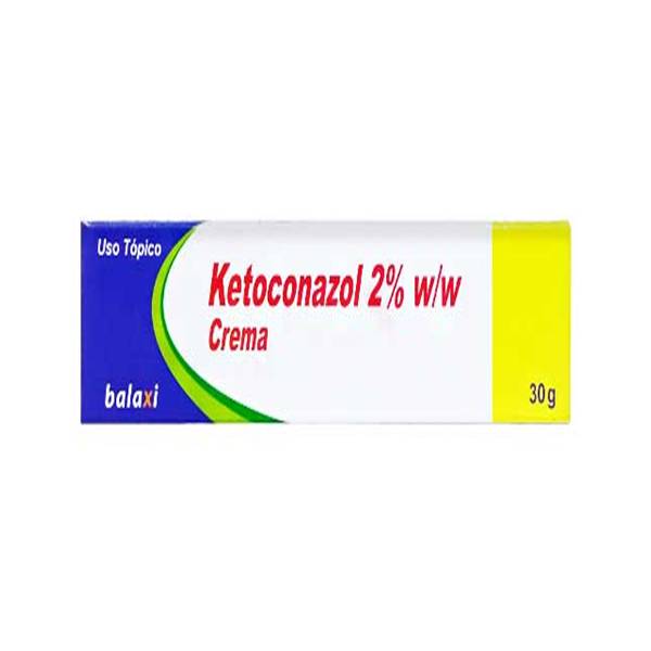 Ketoconazol 2% Crema Tópica x 30g - Balaxi