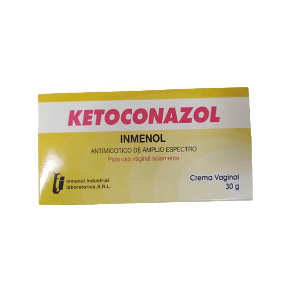 Ketoconazol Crema Vaginal - 2 Aplicadores x 30g - Inmenol