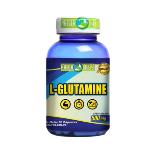 L-Glutamine 500mg x 50 Cápsulas - Natur Life's