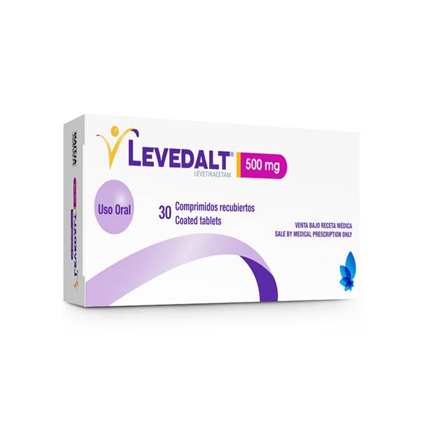 Levedalt Levetiracetam 500mg x 30 Comprimidos - Vincenti