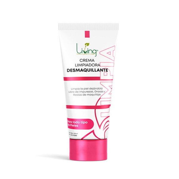 Living Crema Limpiadora Desmaquillante 120ml