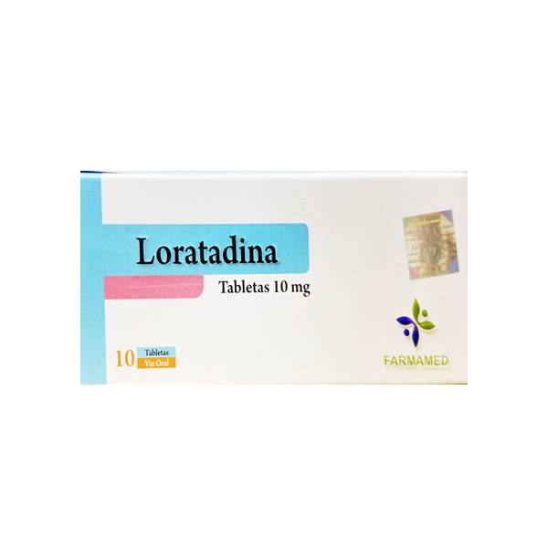 Loratadina 10mg x 10 Tabletas - Farmamed