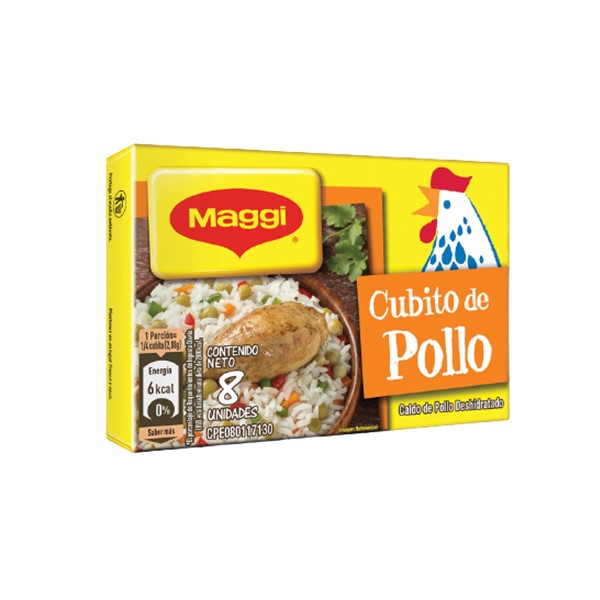 Maggi Cubito De Pollo x 8 Unidades