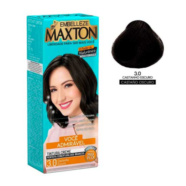 Maxton Tinte Kit 3.0 Castaño Oscuro 50ml