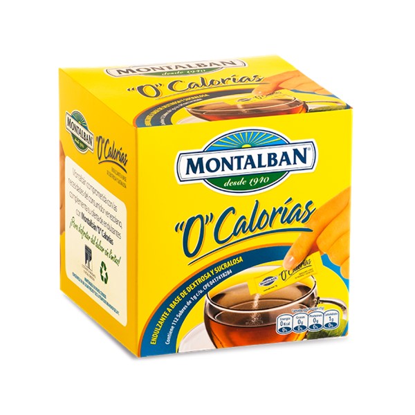 Azúcar Sobre 0 Calorías Montalban x 112 Unidades