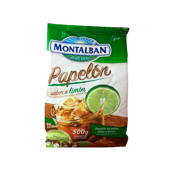 Papelón Sabor a Limón Montalban 500g