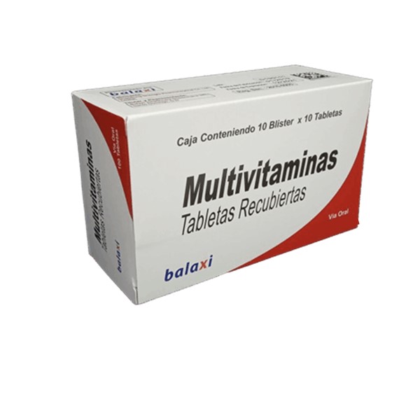 Multivitaminas x 10 Tabletas - Balaxi
