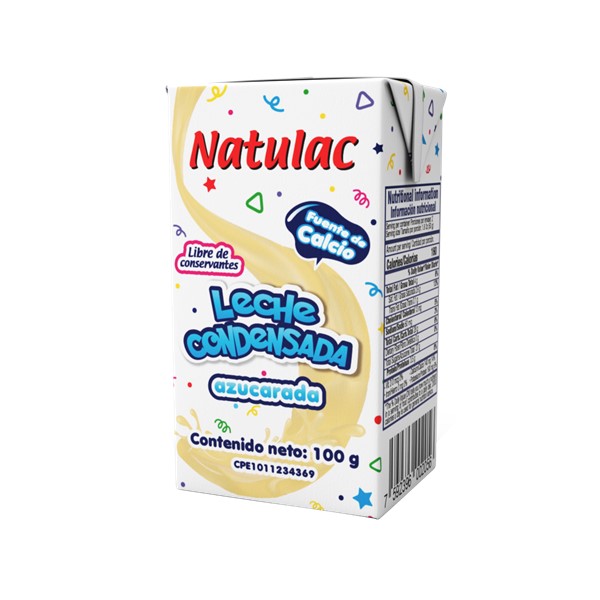 Natulac Leche Condensada UHT 100g