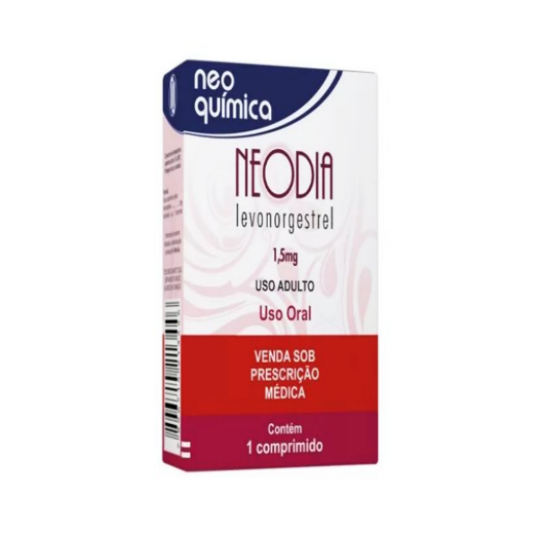 Neodia Levonorgestrel 1.5mg x 1 Comprimidos - Neo Quimica
