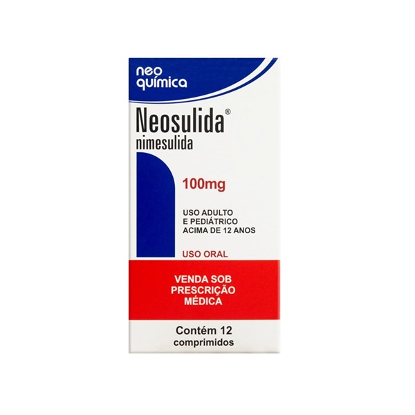 Neosulida Nimesulida100mg x 12 Comprimidos - Neo Quimica