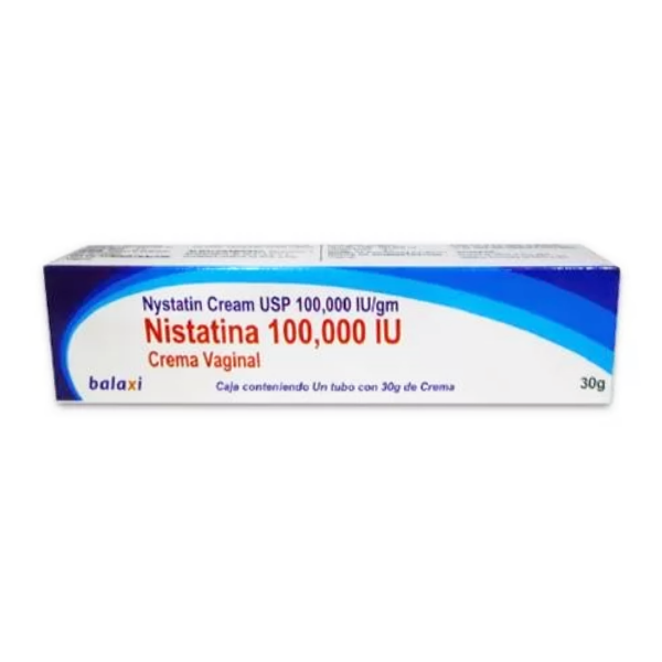 Nistatina 100.000Ui Crema Vaginal x g - Balaxi