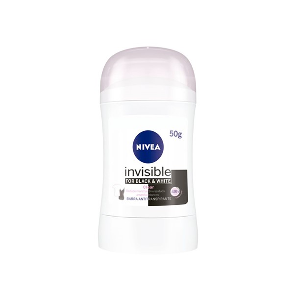 Nivea Desodorante Women Invisible Clear Barra 50g
