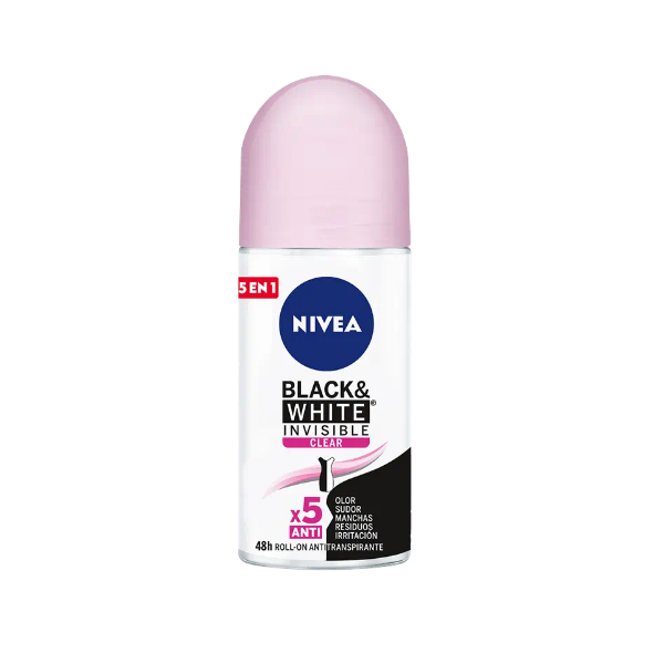 Nivea Desodorante Women Roll-On Invisible Clear 50ml