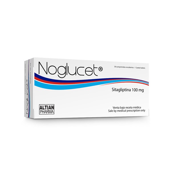 Noglucet Sitagliptina 100mg x 30 Comprimidos - Altian P