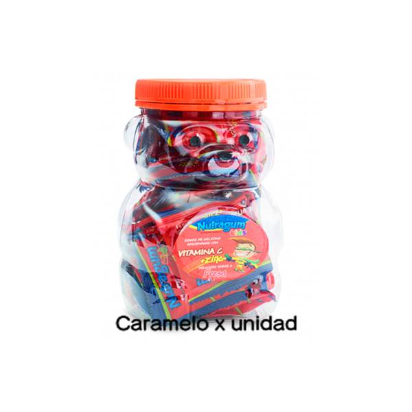 Nutragum Kids Fresa Calcio + Vitamina C + Zinc 9g