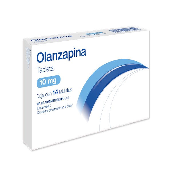 Olanzapina 10mg x 14 Tabletas - Psicofarma