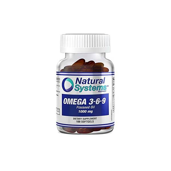 Omega 3 6 y 9 1000mg x 60 Cápsulas Natural Systems Farmadon La