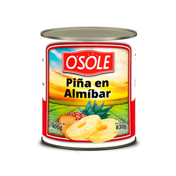 Osole Piña En Almíbar Lata 830g