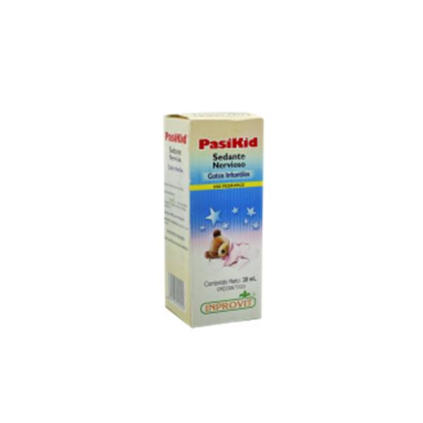 Pasikid Manzanilla+Passiflora+Valeriana Gotas x 30ml - Inprovit