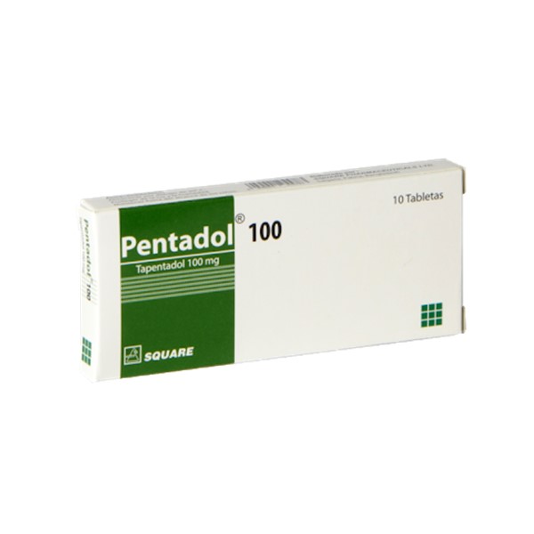 Pentadol Tapentadol 100mg x 10 Tabletas - Square
