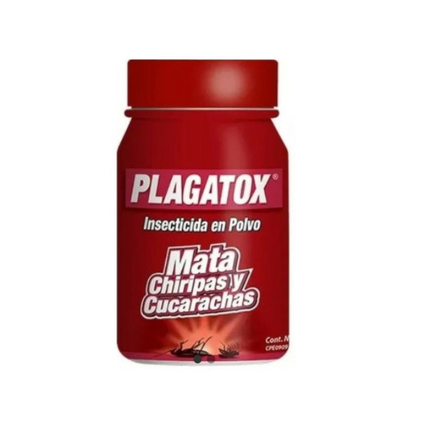 Plagatox Mata Chiripas Y Cucarachas En Polvo 150g
