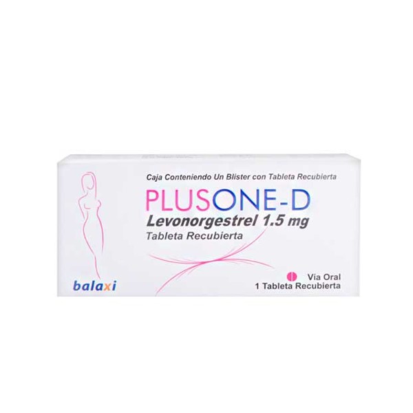Plusone-D Levonorgestrel 1.5mg x 1 Tabletas - Balaxi