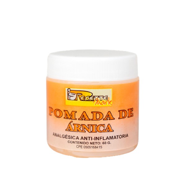 Pomada De Árnica 60g - Reccettemark