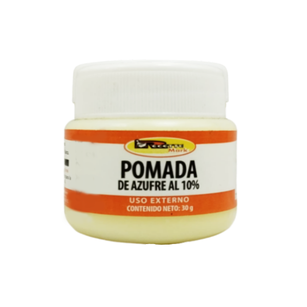 Pomada De Azufre 10% x 30g - Reccettemark