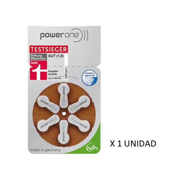 Power One Pila Auditiva P312 x 1 Unidad