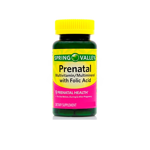 Prenatal Multivitamínico x 120 Tabletas - Spring Valley