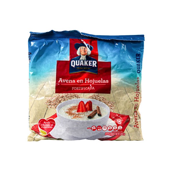 Quaker Avena En Hojuelas 200g