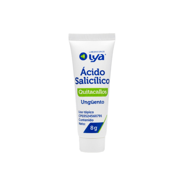 Quitacallos Ácido Salicílico Pomada 8g - Lya