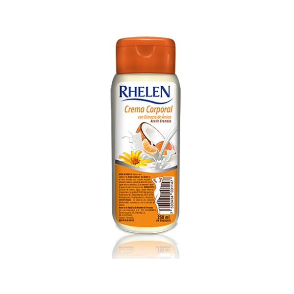 Rhelen Crema Corporal Con Extracto de Árnica 250ml