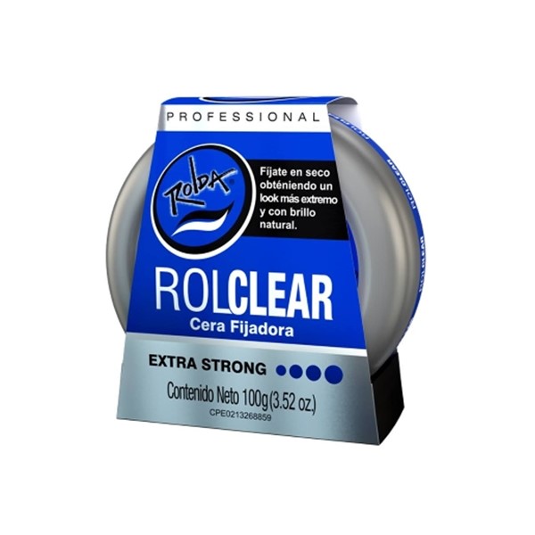 Rolda Cera Fijadora Rolclear 100g