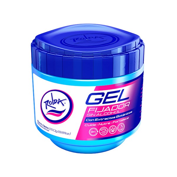 Rolda Gel Fijador Agua Marina 250g