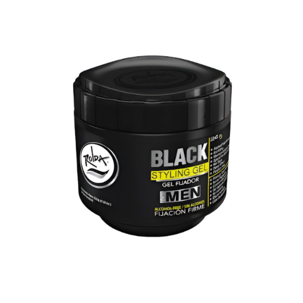 Rolda Gel Fijador Black 120g