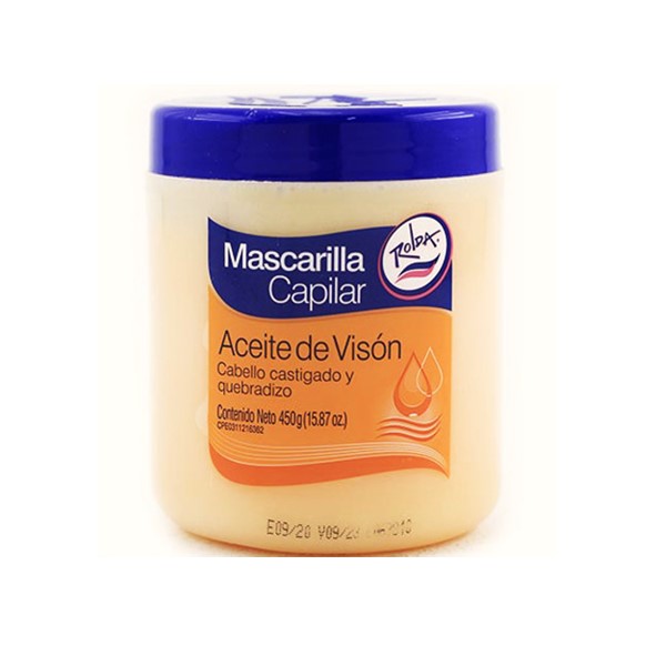 Rolda Tratamiento Capilar Aceite De Vison 450g