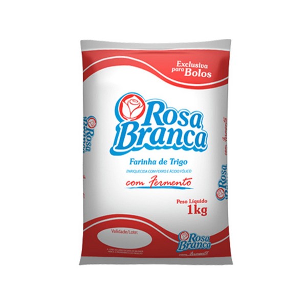 Rosa Branca Harina De Trigo 1Kg