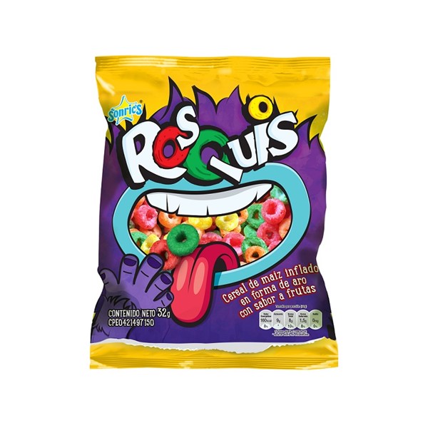 Rosquis Cereal De Maíz Inflado 32g