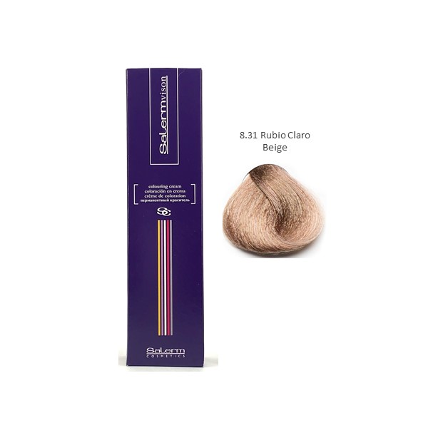 Salerm Tinte 8.31 Rubio Claro Beige 60ml