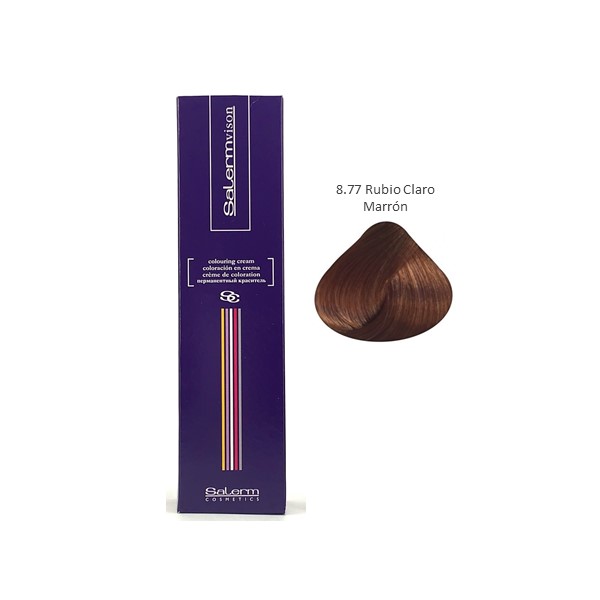 Salerm Tinte 8.77 Rubio Claro Marrón 60ml