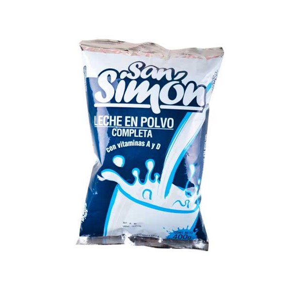 San Simón Leche Completa En Polvo 400g