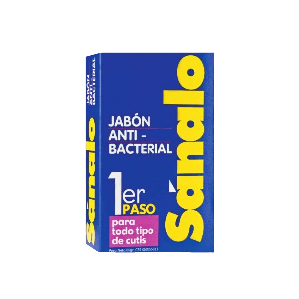Sanalo Paso 1 Jabón Antibacterial 85g
