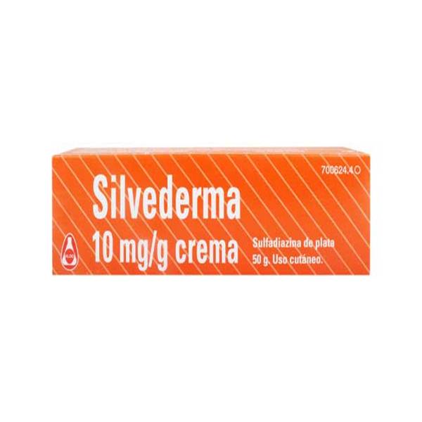 Silvederma Sulfadiazina De Plata Crema 10mg x 50g - Aldo